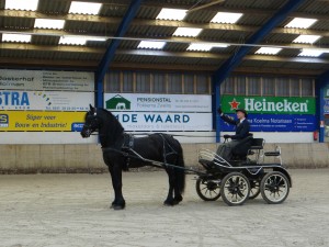 Jelle van der Weide zijn 2e wedstrijd met Sake 449